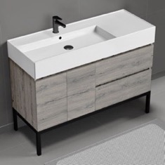 48 inch Free Standing Bathroom Vanity, Modern